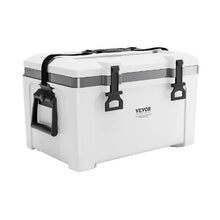 26 Qt Portable Hard Cooler Insulated Ice Chest with Strap & Heavy-Duty Handles Lightweight