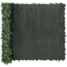 59" x 118" Greenery Ivy Fence with Mesh Backing & Strengthened Joints – Artificial Green Wall Screen Dark Green Backcloth JNF007