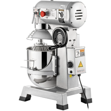 Commercial Food Mixer 15 Qt 500W 3-Speed Dough Hook & Whisk