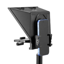 8-Inch Aluminum Teleprompter for YouTube Twitch Zoom & Live Streaming