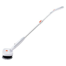 Electric Spin Mop Cordless 40-Min Battery Dual Heads & LED Light for Hardwood/Tile Floor Cleaning