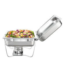 8 Qt Hotel Pans Stainless Steel Table Pan For Catering Storage Food DT-C1016 (Pack of 6)