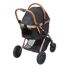 4 Wheels Dog Stroller Rotate Carrier  with Detachable for pet's G10A
