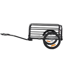 Heavy-Duty Bike Cargo Trailer – 160 lb Capacity Foldable Bicycle Wagon Cart with Quick-Release Hitch & 16" Wheels