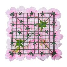 15x15 Inch 3D Flower Wall Panel for Wedding Valentines Day Home Baby Party Backdrop Decor,Pink
