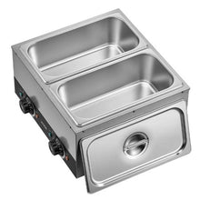 Chocolate Melting Machine 2-Tank 17.6 Lbs 1600W Dual Temp Control Water Bath Heating 86–185°F
