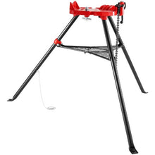 600 kg Capacity Chain Vise with Tripod Stand for Plumbing and Pipe Work