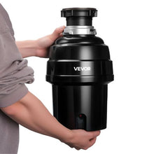 1HP 3500RPM DC Motor Continuous Feed Garbage Disposal with EZ Connect Sound Reduction & Power Cord for Kitchens