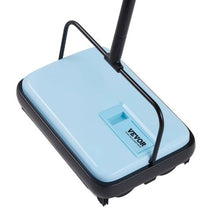 6.7 Inch Manual, Floor Sweeper with Dustbin Capacity for Home Office Carpets Pet Hair Dust