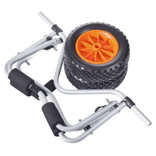 Kayak Cart 200lb Foldable Trolley with 10" Tires & Strap for Kayaks and SUPs