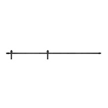 10FT Sliding Barn Door Kit 330LB Fits Doors up to 60"W (Black)