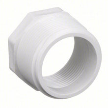 3 In x 2 In Schedule 40 PVC Pipe Adapter Male NPT x Female NPT Threaded (White)