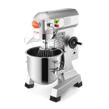 Commercial Food Mixer 15 Qt 600W 3-Speed Dough Hook & Whisk