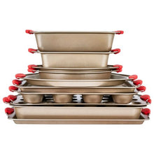 Carbon Steel Cookware Sheets Baking Pans Set Oven Bakeware Cooking Sets for Baking (10-Piece)