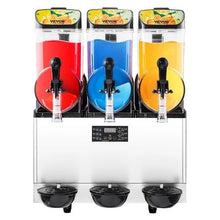 3x15 L Commercial Frozen Drink Maker 180 Cups Stainless Steel for Home Party Restaurants Cafe Bars