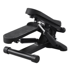 Mini Stair Stepper – Hydraulic Fitness Stepper with Resistance Bands Full Body Workout LCD Monitor 330LBS Capacity