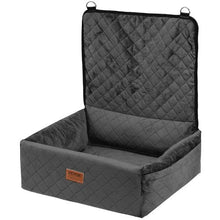 40 lbs Dog Booster Car Seat Pet Car Seat Small Dog up to for Car JBS-PCS-003-BLACK