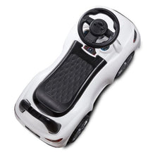 Ride-On Push Car for Toddlers Ages 1–3 – Sit-to-Stand Racer with Music Steering Wheel & Under-Seat Storage