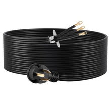 10 FT Dryer Power Cord 3-Prong NEMA 10-30P 30A Pure Copper Wire Cable with PVC Cable Tie