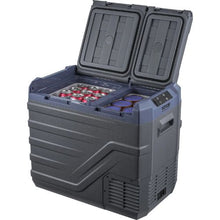 12V Car Refrigerator 40L Dual Zone Freezer -4℉ to 68℉ for Camping & RV