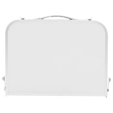 24x16 In Adjustable Folding Camping Table with Mesh Shelf (Silver)