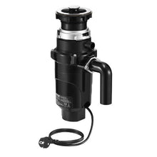 1/2HP 3450RPM Continuous Feed Garbage Disposal with EZ Connect Power Cord & Splash Guard for Kitchen Sinks