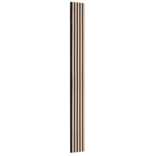 7.9 x 94.5 In Wood Slat Acoustic Panels for Modern Interior for Noise Reduction Silver Wood