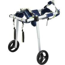 2 Wheels Dog Wheelchair and Back Legs Pet Wheelchair Injured Disabled for Dog Cart SS2-XS