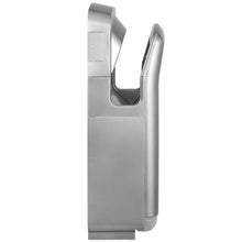 Jet Hand Dryer - Premium Electric Commercial Blade Hand Dryer with HEPA Filtration | 1600W 110V High-Speed Infrared Vertical Wall Mount Silver Dryer