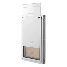 8.27" x 11.93" Aluminum Frame with Lock and Flap System Weatherproof Doggy Door Easy to  for Cat Doggie Kitties