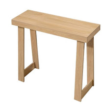 36 Inch Modern Burlywood Console Table for home