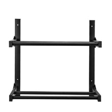 2-Tier 3D Printer Filament Wall Storage Shelf with Wheels