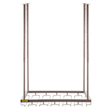 23.6 X  13.8 In  Hanging Wine Glass Rack for Bar Cafe Kitchen XR-JBJ006