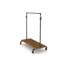 Pipeline Adjustable Ballet Bar Rack With Base Shelf