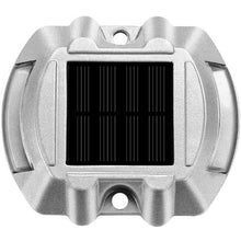 12-Pack Solar Pathway Lights White Weatherproof 6 LED Outdoor Deck Lights for Garden & Walkways