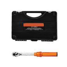 1/4In Adjustable Torque Wrench Set with Adapters Extension Rod HG-14050