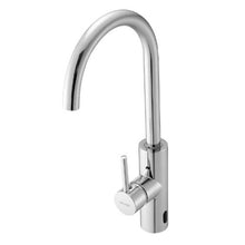 9/16" Touchless Single-Handle Faucet Motion Sensor Hot/Cold Mixer with Swivel Spout Chrome Plated