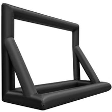 20FT Inflatable Movie Screen Outdoor Projector Screen 350W Blower Front/Rear Projection
