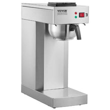 12-Cup Commercial Drip Coffee Maker with Thermal Carafe – Stainless Steel Pour-Over Brewer for Restaurant Office Cafe