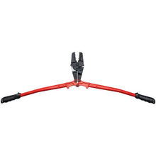 24" Hand Swager Cable Crimper & Wire Rope Cutter 1/16"–3/16" Aluminum & Copper Sleeves