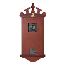Grandfather Clock 23.2" Vintage Pendulum Wall Clock Quiet Quartz Movement (Cherry Finish)