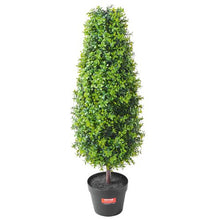 36 Inch Artificial Boxwood Topiary Tree for Home Decor Indoor/Outdoor