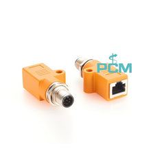 RJ45 to M12 Adapter for Panel Control Cabinet PCM-0655