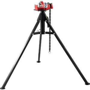 1/8"-5" Pipe Capacity Chain Vise with Tripod Stand for Plumbing and Pipe Work TP-425