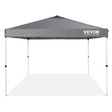 10 x 10 ft Pop Up CanopyTent Silver Coated Tarp with Portable Roller Bag and 4 Sandbags Waterproof and Sun Shelter Gazebo for Outdoor