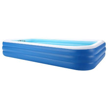 118 x 67 x 20 Inch Inflatable Pool – Large Family Swim Pool for Kids & Adults Indoor Outdoor with Repair Kit