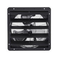 20-Inch Shutter Exhaust Fan 4800 CFM EC Motor with Smart Temperature Control for Garage Shed & Greenhouse