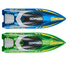 2-Pack 2.4GHz RC Boat – 12 km/h with LED Lights, Waterproof, 4 Batteries, for Pools & Lakes