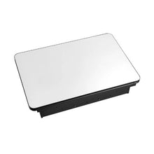 16.5x27.5 Inch Medicine Cabinet with Mirror Aluminum Frame 3-Layer Adjustable Shelves Recessed & Wall-Mounted for Bathroom