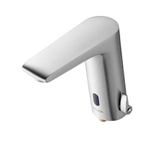 Touchless Bathroom Sink Faucet Automatic Motion Sensor Restroom for 9/16 in Pipe Brushed
